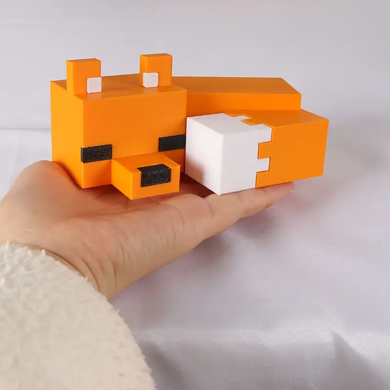 MINECRAFT FIREFOX - Rechargeable, Decorative, USB C