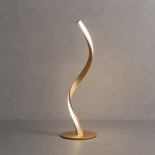 SPIRA Spiral Table Lamp, Touch Sensor, Dimmable