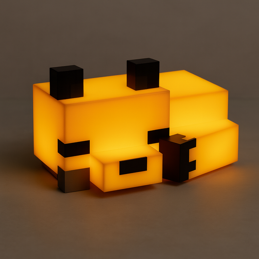 MINECRAFT FIREFOX - Rechargeable, Decorative, USB C