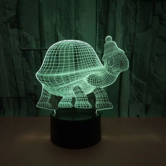 TORTIS - 3D Holographic Turtle LED Light