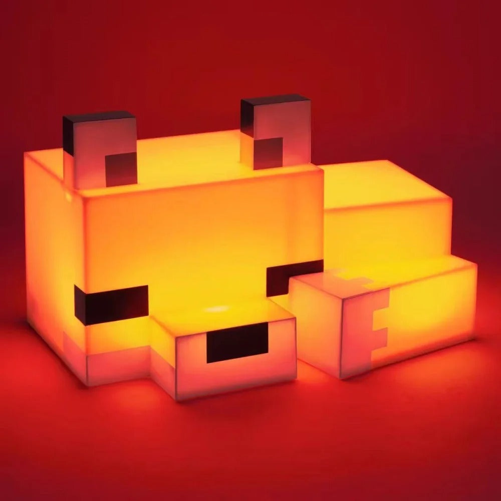 MINECRAFT FIREFOX - Rechargeable, Decorative, USB C